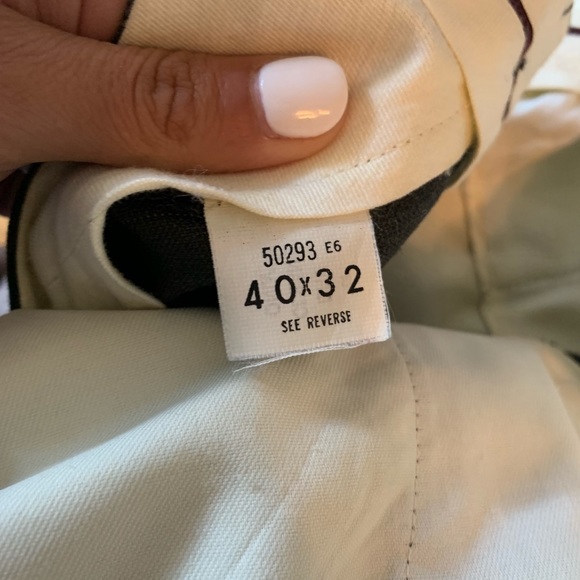 Heather gray with pin stripe suit - Picture 3 of 8